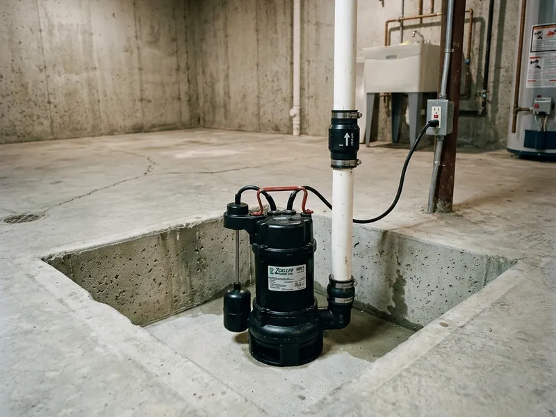 Sump Pump Installation Plumber in Williamsburg, NM